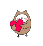 みみずくのあうるん（個別スタンプ：12）