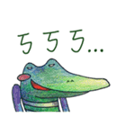 A kind crocrodile（個別スタンプ：18）