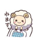 睡眠に貪欲なひつじ（個別スタンプ：1）