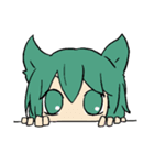 ほのぼの！うさぎ君とねこ君（個別スタンプ：2）