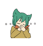 ほのぼの！うさぎ君とねこ君（個別スタンプ：19）