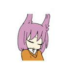 ほのぼの！うさぎ君とねこ君（個別スタンプ：23）
