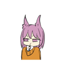 ほのぼの！うさぎ君とねこ君（個別スタンプ：30）