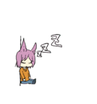 ほのぼの！うさぎ君とねこ君（個別スタンプ：38）