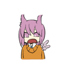 ほのぼの！うさぎ君とねこ君（個別スタンプ：39）