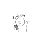 White person sticker（個別スタンプ：10）