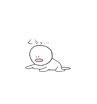 White person sticker（個別スタンプ：26）