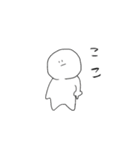 White person sticker（個別スタンプ：28）