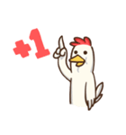What's wrong with the chicken？（個別スタンプ：2）