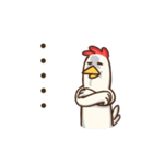 What's wrong with the chicken？（個別スタンプ：9）