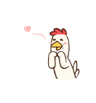 What's wrong with the chicken？（個別スタンプ：22）