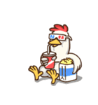 What's wrong with the chicken？（個別スタンプ：24）