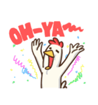 What's wrong with the chicken？（個別スタンプ：40）