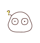 Mochi White（個別スタンプ：3）