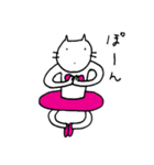 バレエねこ（個別スタンプ：22）