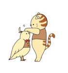 無口などうぶつたち（個別スタンプ：7）