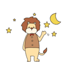 無口などうぶつたち（個別スタンプ：8）