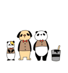 無口などうぶつたち（個別スタンプ：18）