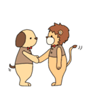 無口などうぶつたち（個別スタンプ：23）