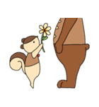 無口などうぶつたち（個別スタンプ：30）