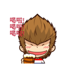 Crazy monkey（個別スタンプ：19）