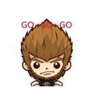 Crazy monkey（個別スタンプ：35）