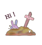 ぱすてる ゆるゾンビ（個別スタンプ：1）