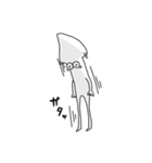 アクティブなイカ（個別スタンプ：3）