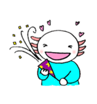 かわいい★ウーパーナイト（個別スタンプ：8）