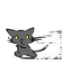 白猫と黒猫（個別スタンプ：6）
