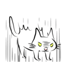 白猫と黒猫（個別スタンプ：40）