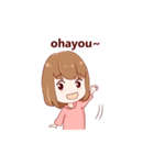 Weeaboo Girl : Animated（個別スタンプ：3）