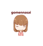 Weeaboo Girl : Animated（個別スタンプ：5）
