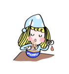 Baby blueberry pajamas（個別スタンプ：3）