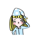 Baby blueberry pajamas（個別スタンプ：16）