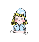 Baby blueberry pajamas（個別スタンプ：17）
