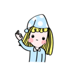 Baby blueberry pajamas（個別スタンプ：19）