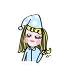 Baby blueberry pajamas（個別スタンプ：23）