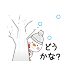 雪だるまこちゃん（個別スタンプ：34）