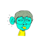 Yellow-teeth boy（個別スタンプ：2）