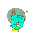 Yellow-teeth boy（個別スタンプ：4）