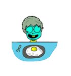 Yellow-teeth boy（個別スタンプ：6）