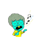 Yellow-teeth boy（個別スタンプ：7）