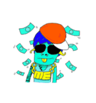 Yellow-teeth boy（個別スタンプ：11）