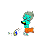 Yellow-teeth boy（個別スタンプ：13）