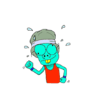 Yellow-teeth boy（個別スタンプ：14）