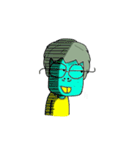 Yellow-teeth boy（個別スタンプ：19）
