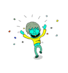 Yellow-teeth boy（個別スタンプ：31）