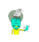 Yellow-teeth boy（個別スタンプ：39）