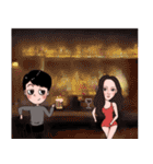 aumluckyman（個別スタンプ：35）